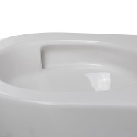 Подвесной унитаз BelBagno Amanda-Tor безободковый, смыв Tornado, белый, BB051CH-TOR-FC