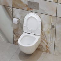 Подвесной унитаз BelBagno Amanda-Tor безободковый, смыв Tornado, белый, BB051CH-TOR-FC