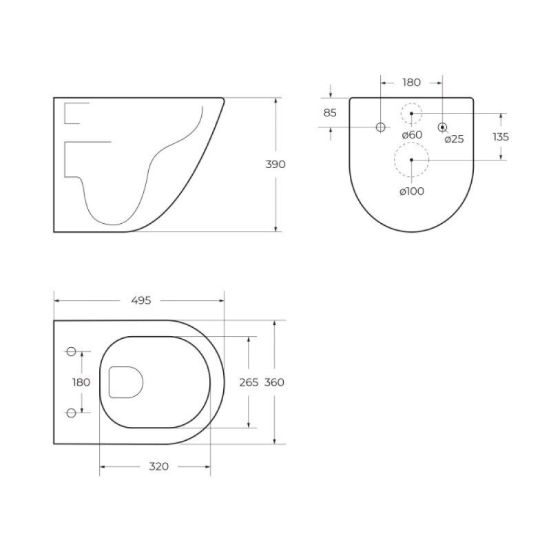 Подвесной унитаз BelBagno Amanda-Tor BB051CH-TOR-FC/SC, безободковый, смыв Tornado, сиденье микролифт, белый