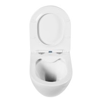 Инсталляция BelBagno с унитазом BelBagno Amanda BB051CHR, сиденье микролифт, клавиша хром, комплект