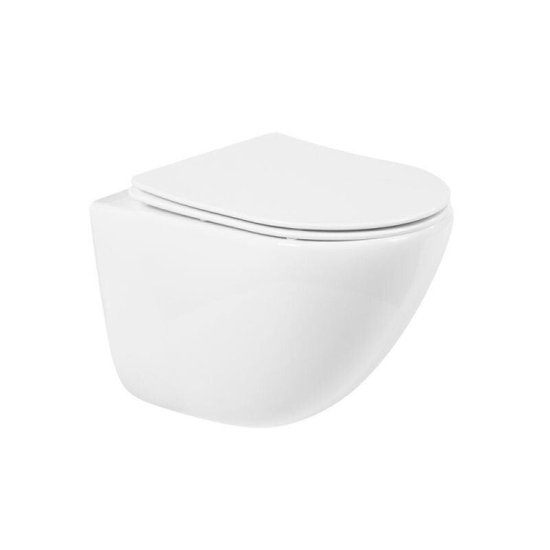 Инсталляция BelBagno с унитазом BelBagno Amanda BB051CHR, сиденье микролифт, клавиша белая, комплект