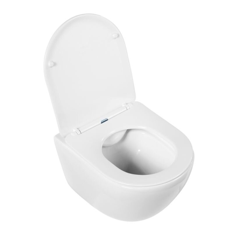 Инсталляция BelBagno с унитазом BelBagno Amanda BB051CHR, сиденье микролифт, клавиша белая, комплект