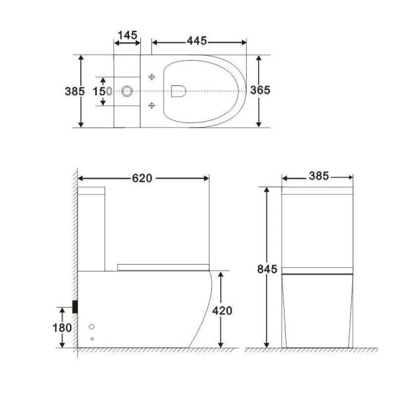 Напольный безободковый унитаз BelBagno Amanda BB051CPR/BB051T/BB051SC, сиденье микролифт, белый