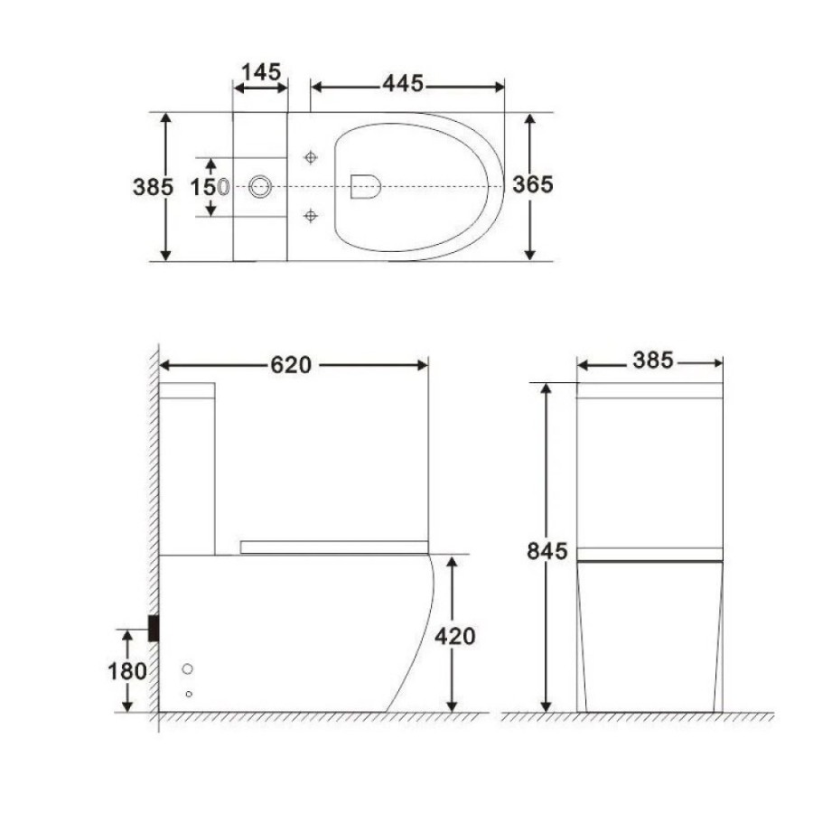 Напольный безободковый унитаз BelBagno Amanda BB051CPR/BB051T/BB051SC, сиденье микролифт, белый