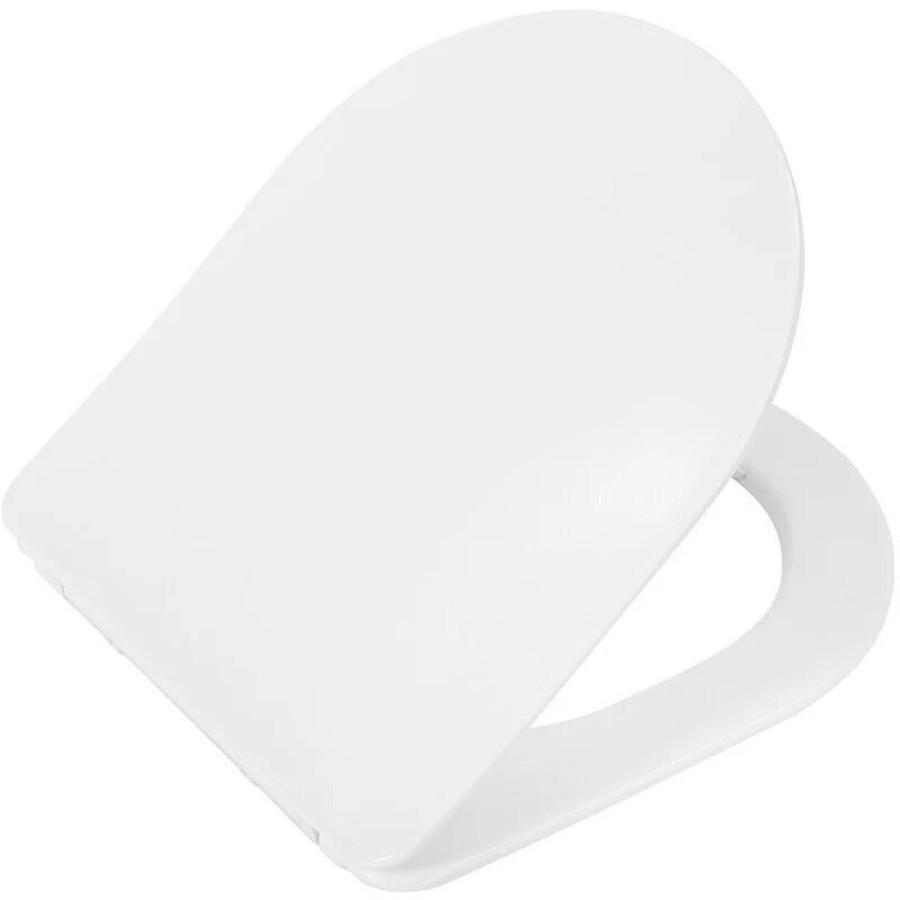 Напольный безободковый унитаз BelBagno Amanda BB051CPR/BB051T/BB051SC, сиденье микролифт, белый