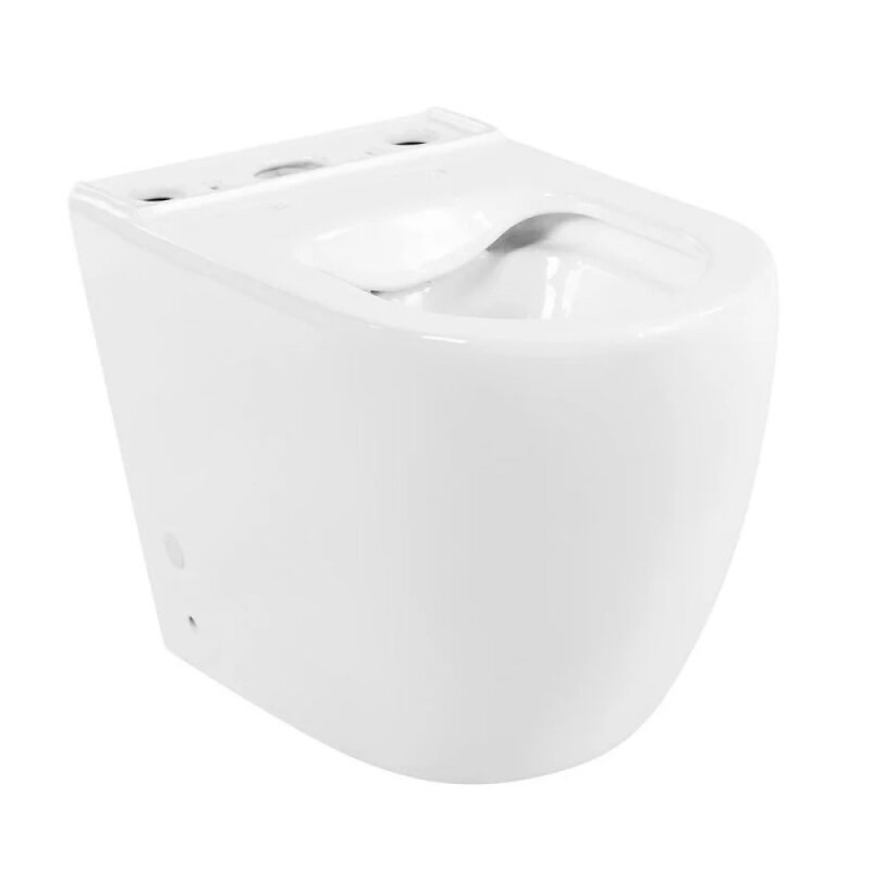 Напольный безободковый унитаз BelBagno Amanda BB051CPR/BB051T/BB051SC, сиденье микролифт, белый
