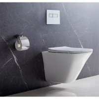 Подвесной унитаз BelBagno Marmi BB052CHR