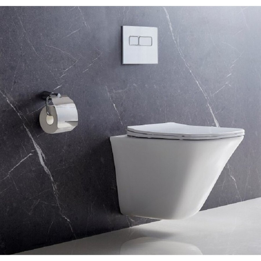 Подвесной унитаз BelBagno Marmi BB052CHR