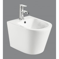 Подвесное биде BelBagno Flay BB053BH-R, белое