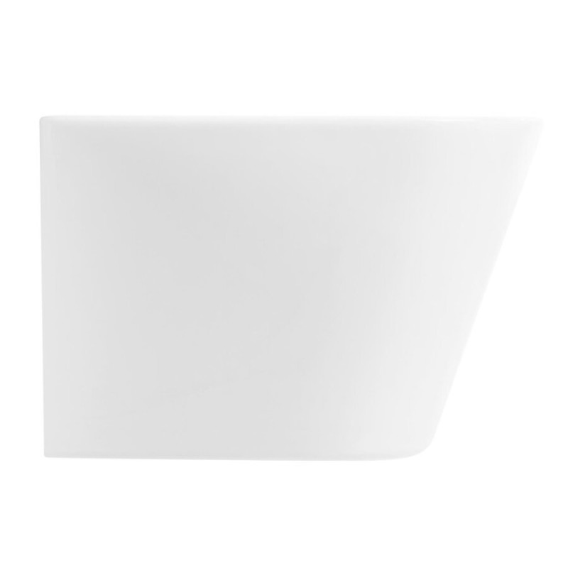 Подвесное биде BelBagno Flay BB053BH-R, белое