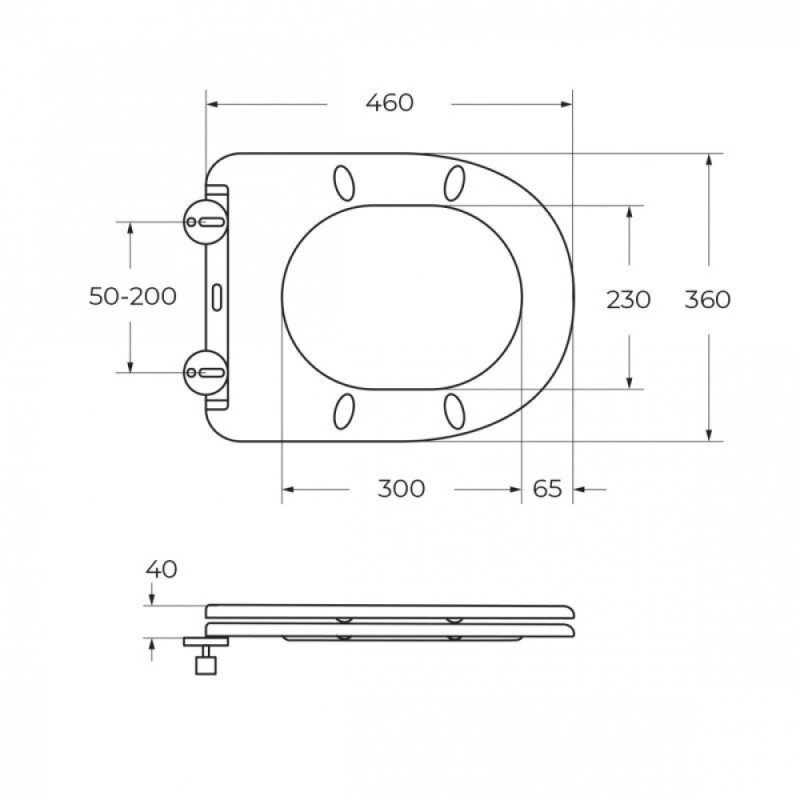 Подвесной безободковый унитаз BelBagno Flay-R BB053CHR/SC, сиденье микролифт, белый