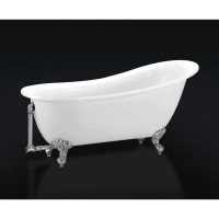 Ванна акриловая BelBagno BB06-1550-ORO