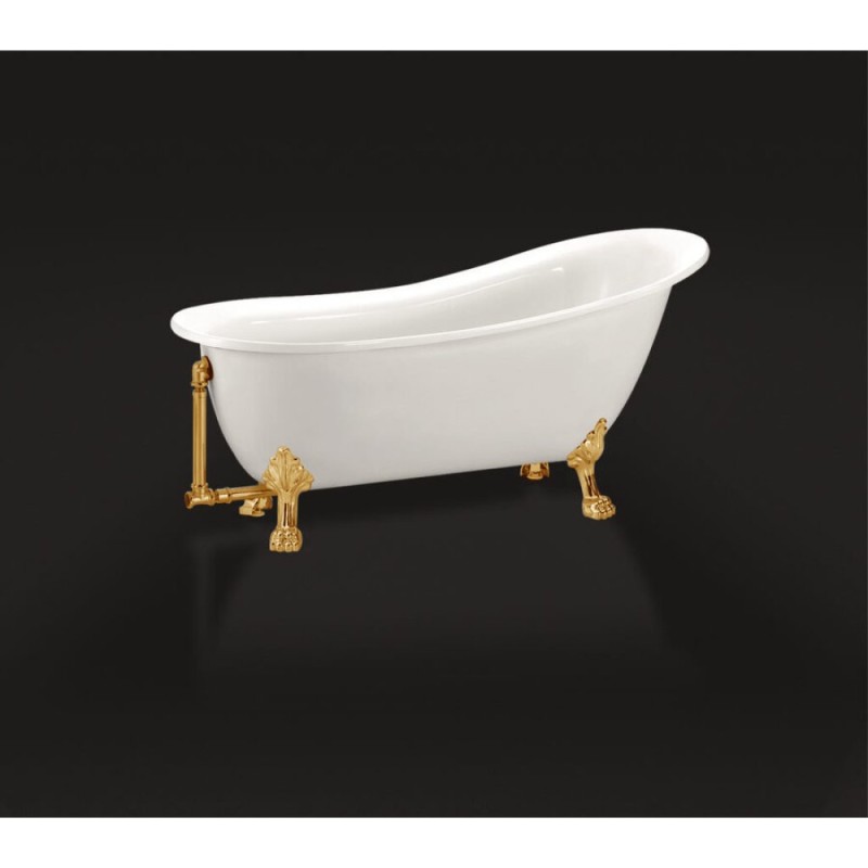 Ванна акриловая BelBagno BB06-1550-ORO