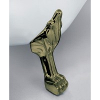 Ванна акриловая BelBagno BB06-1700, ножки бронза, BB06-1700/BB04-SUP/BB-LEG-LION-BRN