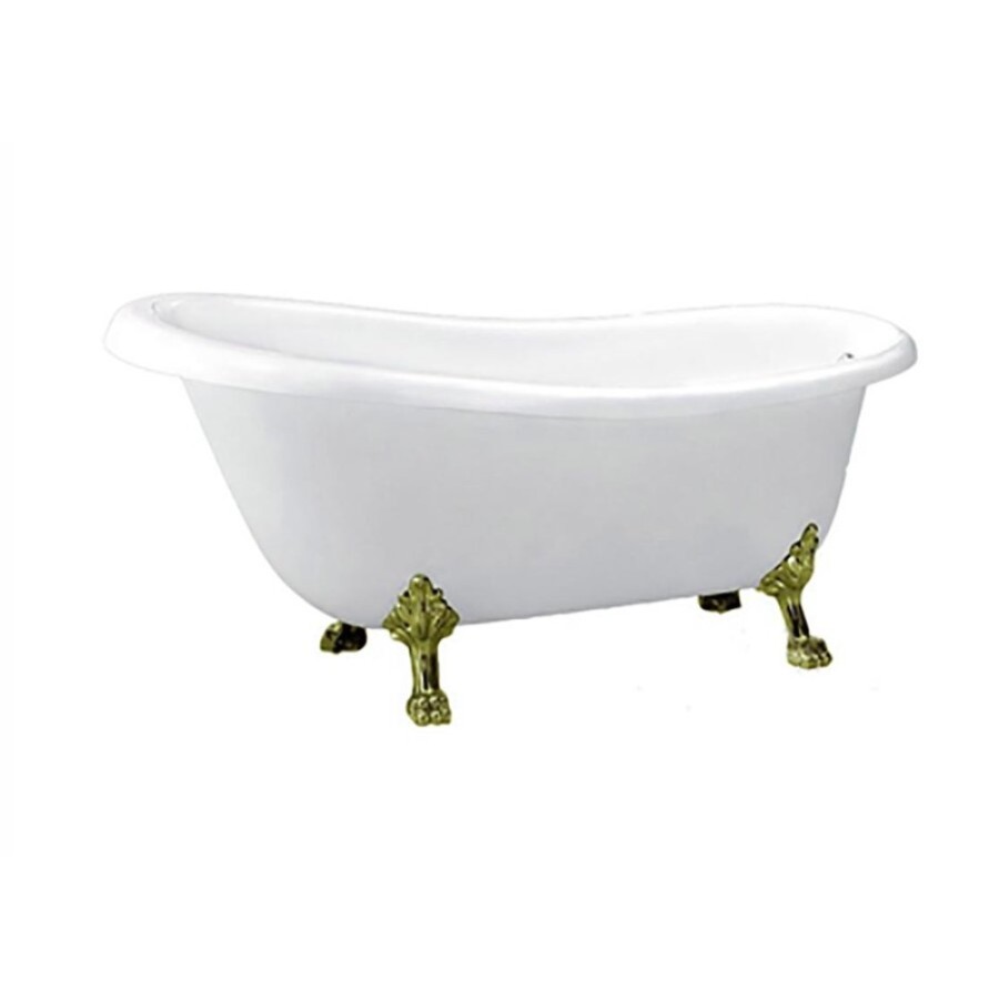 Ванна акриловая BelBagno BB06-1700, ножки бронза, BB06-1700/BB04-SUP/BB-LEG-LION-BRN