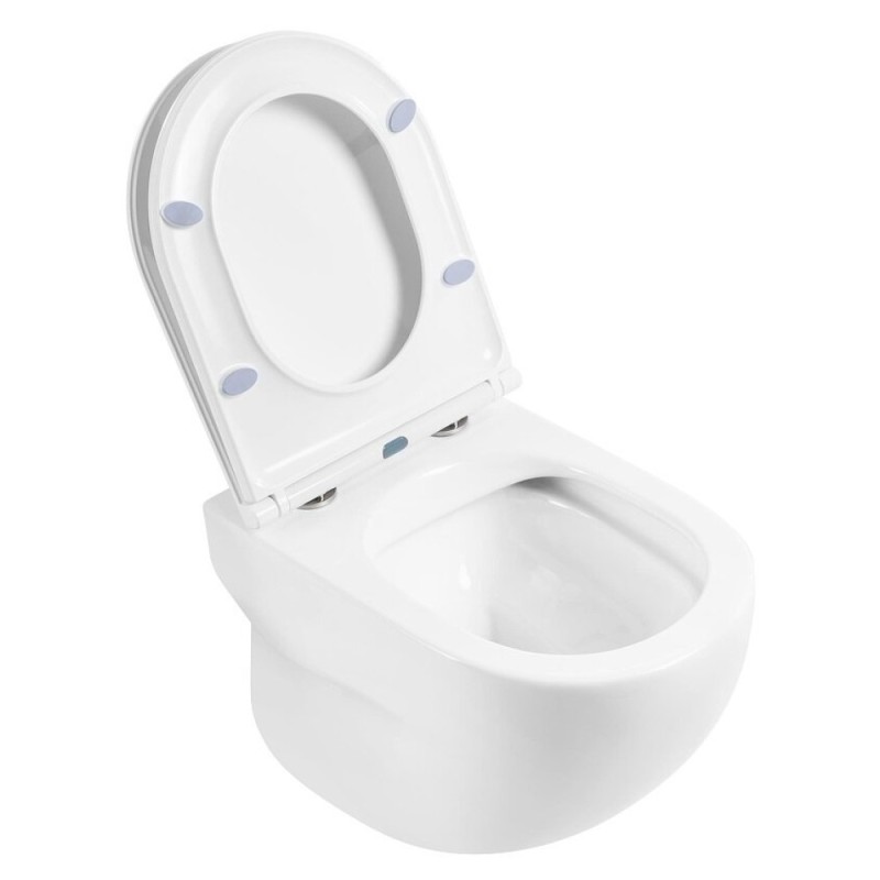 Инсталляция BelBagno Onda BB066CHR/BB870SC/BB002-80/BB014-SR-BIANCO, с белым унитазом, сиденье микролифт, клавиша смыва белая