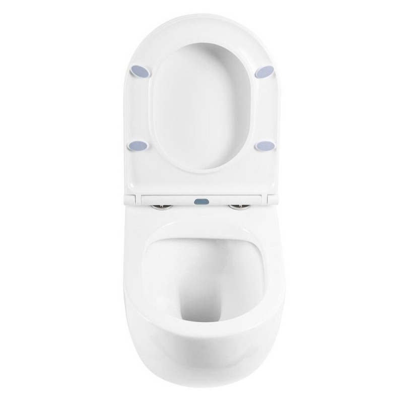 Инсталляция BelBagno Onda BB066CHR/BB870SC/BB002-80/BB014-SR-BIANCO, с белым унитазом, сиденье микролифт, клавиша смыва белая