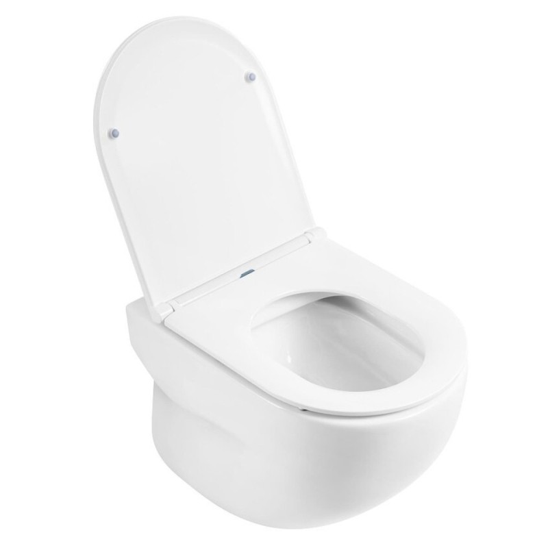 Инсталляция BelBagno Onda BB066CHR/BB870SC/BB002-80/BB014-SR-BIANCO, с белым унитазом, сиденье микролифт, клавиша смыва белая