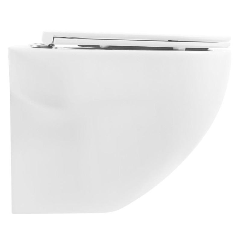 Инсталляция BelBagno Onda BB066CHR/BB870SC/BB002-80/BB014-SR-BIANCO, с белым унитазом, сиденье микролифт, клавиша смыва белая