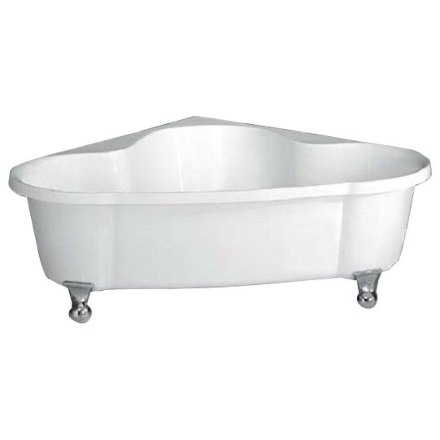 Ванна акриловая BelBagno, BB07-CRM, 150 х 150 см, хром