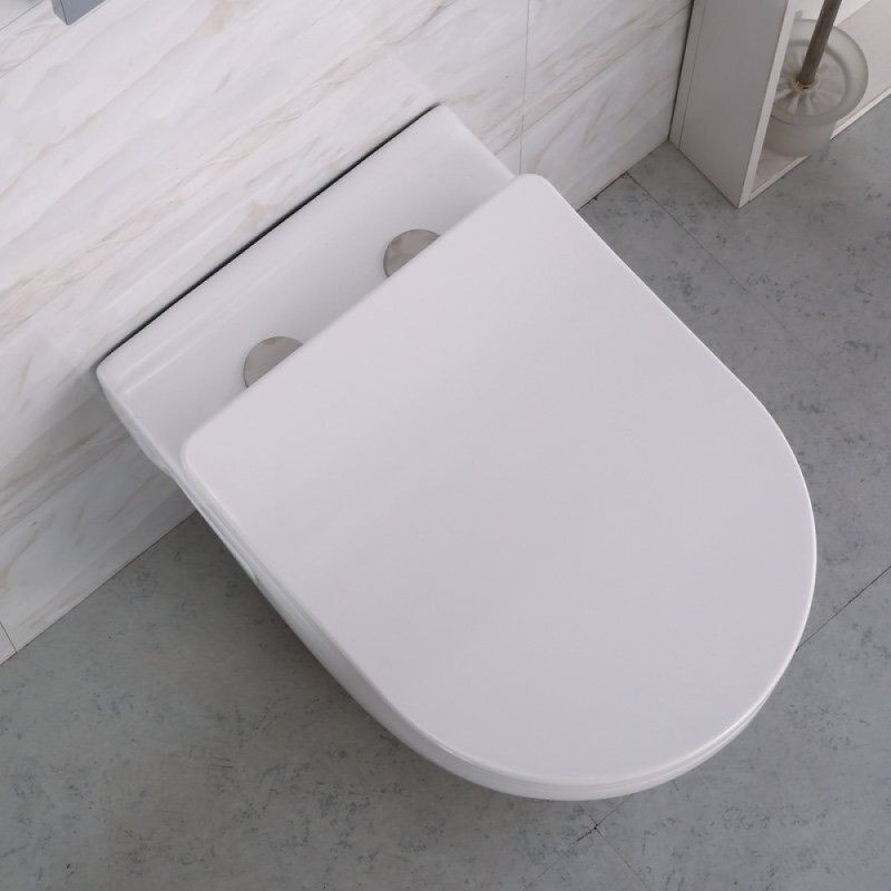 Подвесной унитаз BelBagno Loto BB070CHR, безободковый