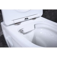 Подвесной унитаз BelBagno Loto BB070CHR, безободковый