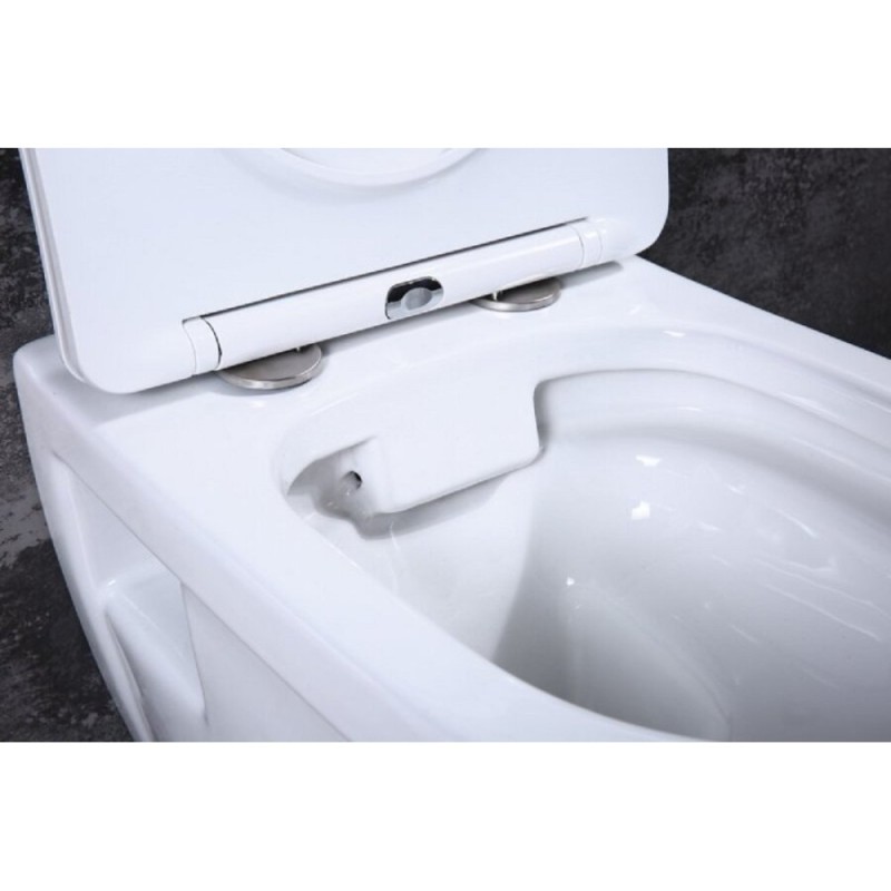 Подвесной унитаз BelBagno Loto BB070CHR, безободковый