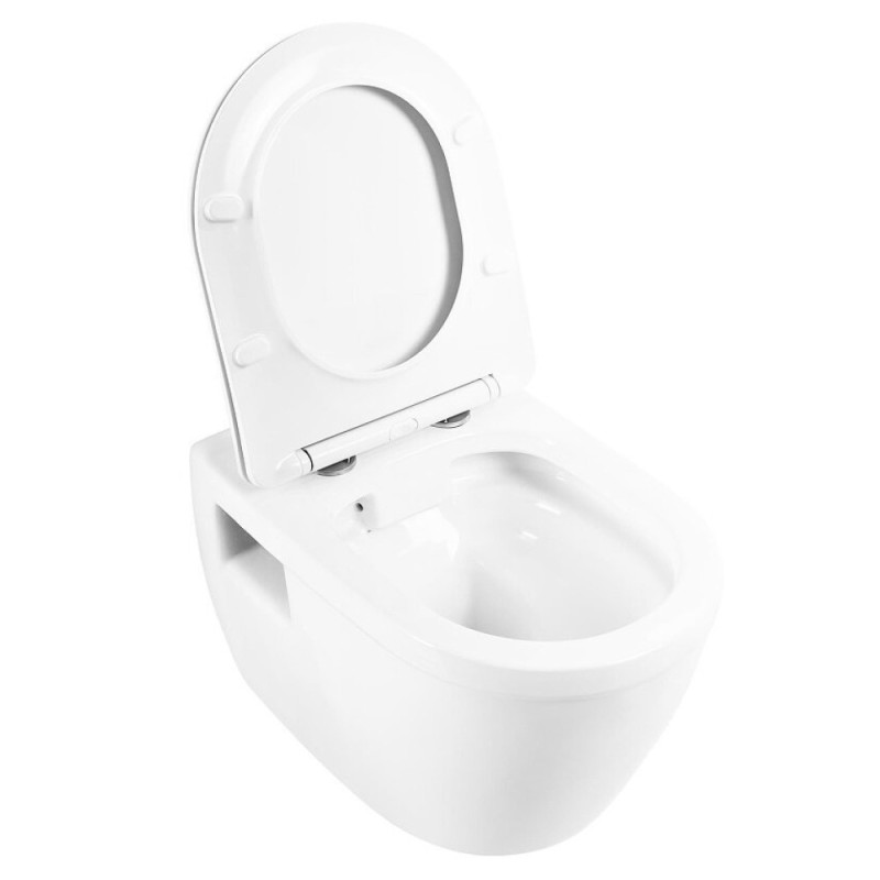 Инсталляция BelBagno с унитазом BelBagno Loto BB070CHR/SC/BB026/BB041CR, сиденье микролифт, клавиша смыва хром, белый, 4 в 1