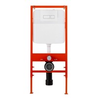 Инсталляция BelBagno BB070CHR/SC/BB026/BB042BL, с унитазом BelBagno Loto, сиденье с микролифтом, клавиша белый, комплект