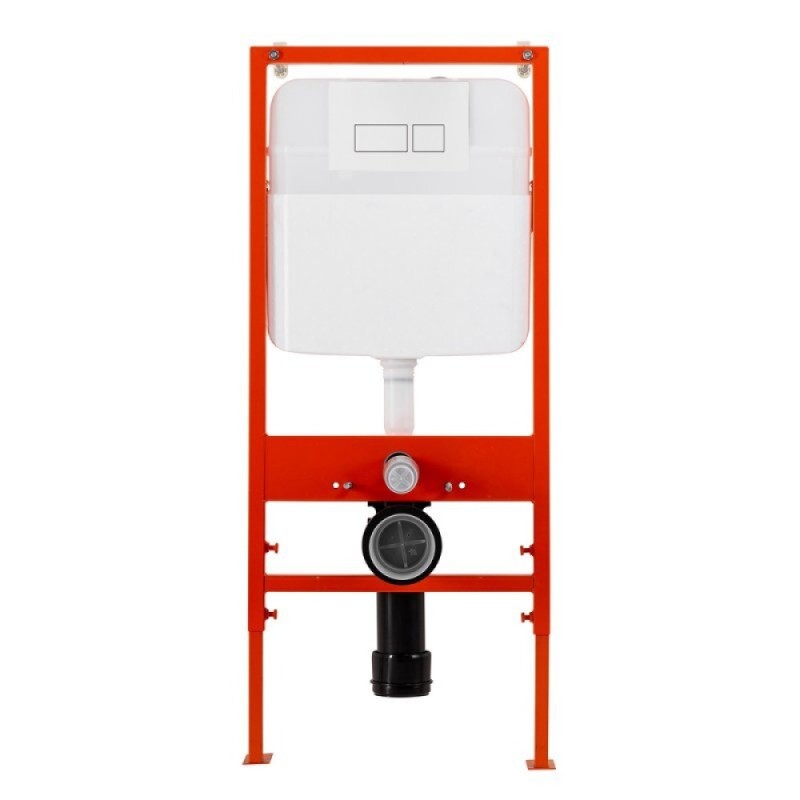 Инсталляция BelBagno BB070CHR/SC/BB026/BB042BL, с унитазом BelBagno Loto, сиденье с микролифтом, клавиша белый, комплект