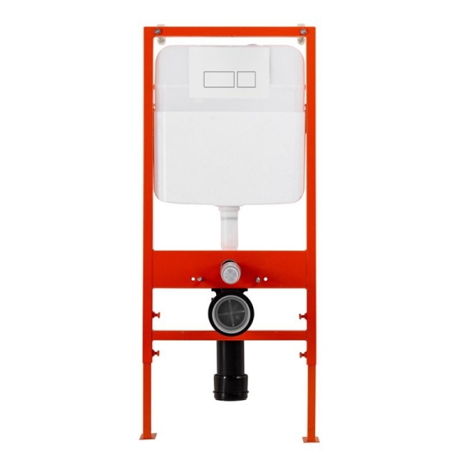 Инсталляция BelBagno BB070CHR/SC/BB026/BB042BL, с унитазом BelBagno Loto, сиденье с микролифтом, клавиша белый, комплект