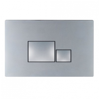 Клавиша смыва BelBagno, цвет хром матовый, BB070CR.MAT