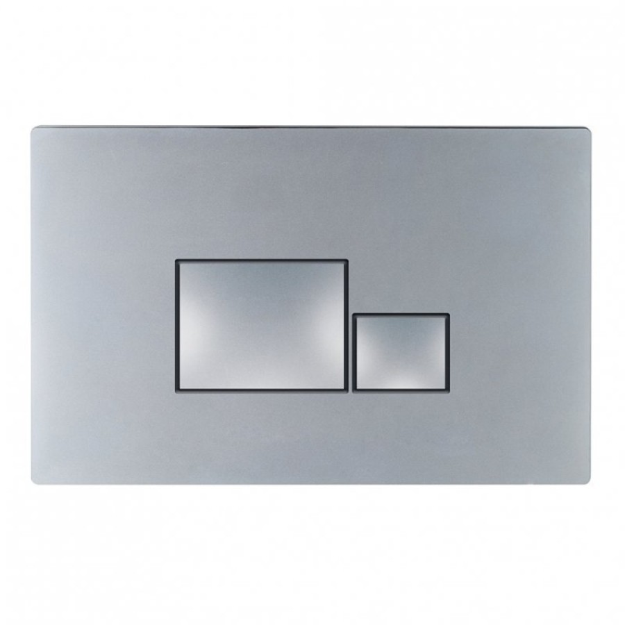 Клавиша смыва BelBagno, цвет хром матовый, BB070CR.MAT