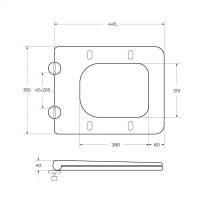 Подвесной унитаз BelBagno Tornado Luce-Tor BB076CH-TOR/SC, безободковый, сиденье микролифт, белый