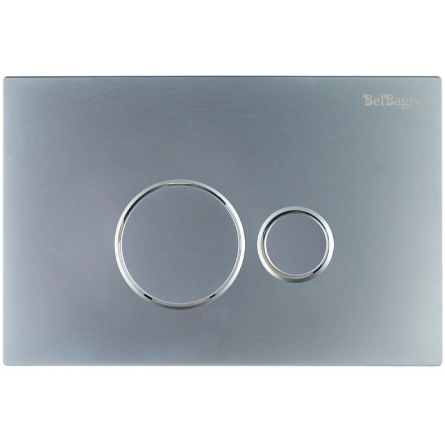 Клавиша смыва BelBagno BB080CR.MAT, механическая, цвет хром матовый