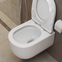Подвесной унитаз BelBagno Soft-tor, BB084CH-TOR, безободковый, белый