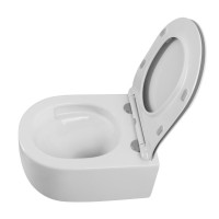 Подвесной унитаз BelBagno Soft-tor, BB084CH-TOR, безободковый, белый
