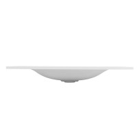 Раковина BelBagno BB1000/450-LV-MR-FT, 1000 см, искусственный камень, белый