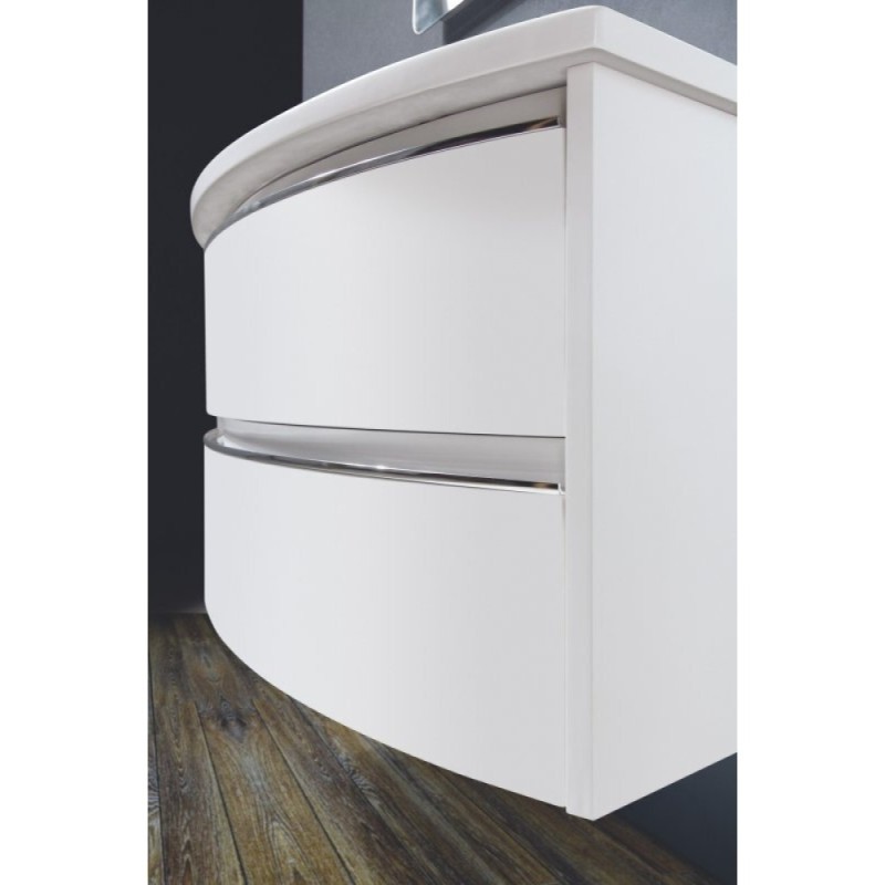 Тумба под раковину BelBagno Prospero BB1000DVC/BL 100 см, белый глянцевый (Bianco Lucido)