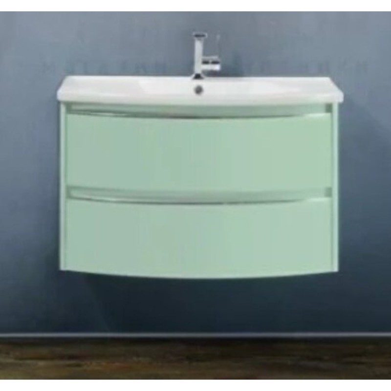 Тумба под раковину BelBagno Prospero BB1000DVC/MO, 100 см, подвесная, menta opaco