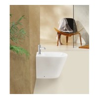 Биде напольное BelBagno Flay-R BB1003B, цвет белый