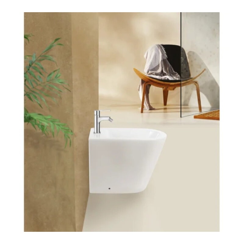 Биде напольное BelBagno Flay-R BB1003B, цвет белый