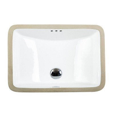 Раковина Belbagno 53 х 37 см, встраиваемая снизу, белый, BB1006