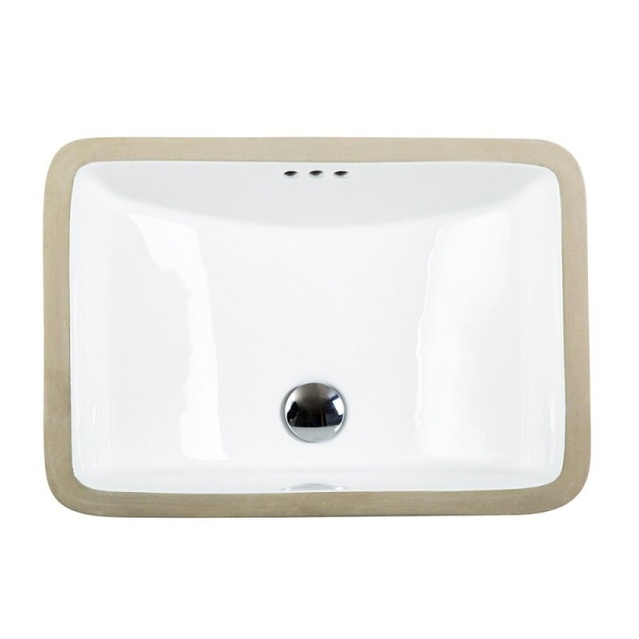 Раковина Belbagno 53 х 37 см, встраиваемая снизу, белый, BB1006