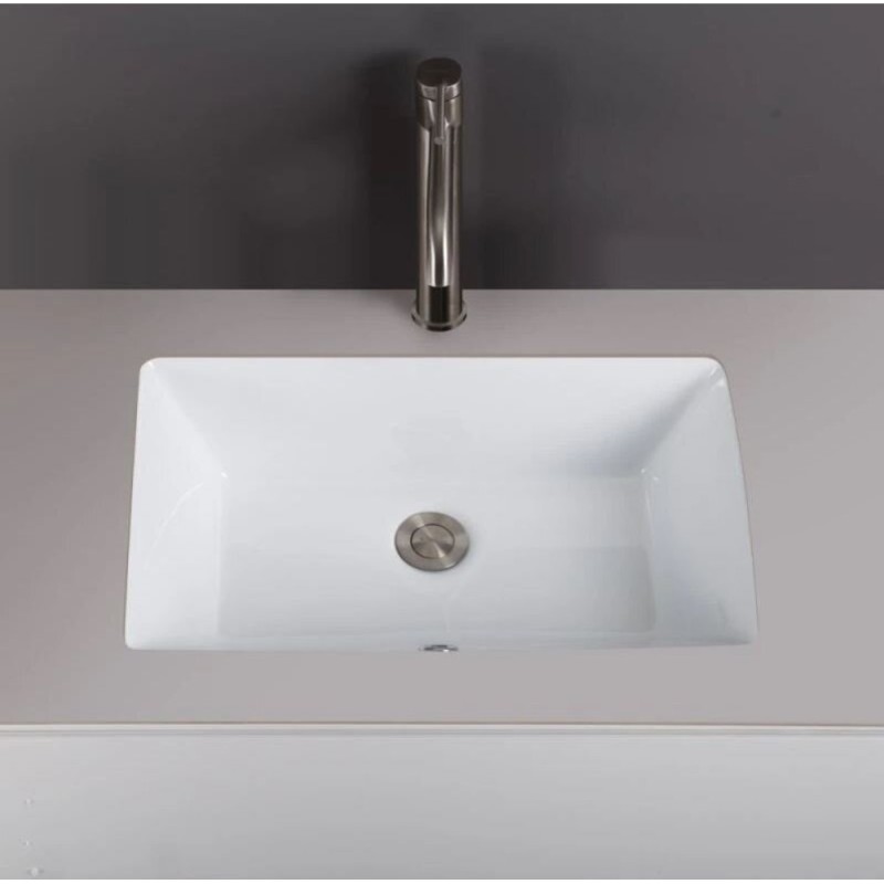 Раковина Belbagno 52 х 34 см, встраиваемая снизу, белый, BB1009