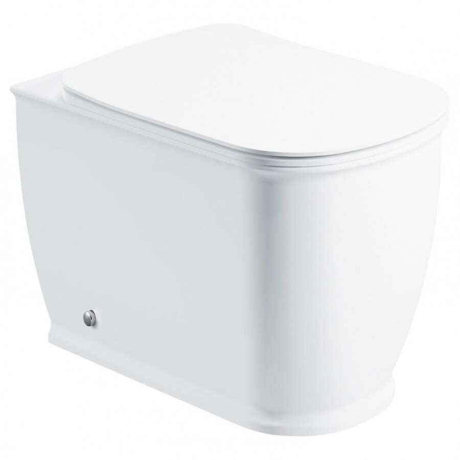 Приставной унитаз BelBagno Prado BB10150CB, белый