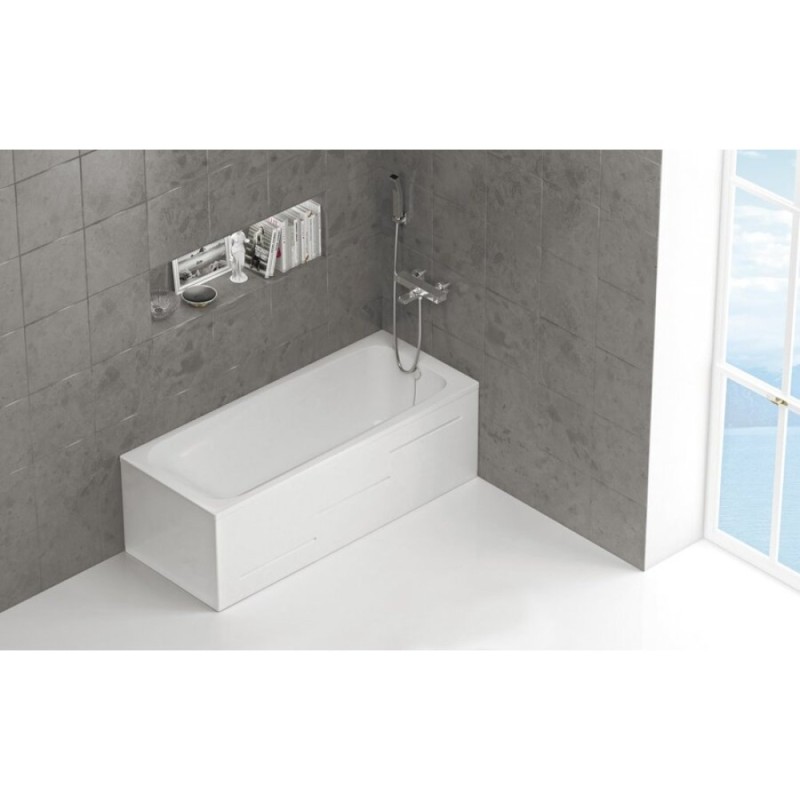 Ванна акриловая BelBagno BB102, 170 x 70 см, белая