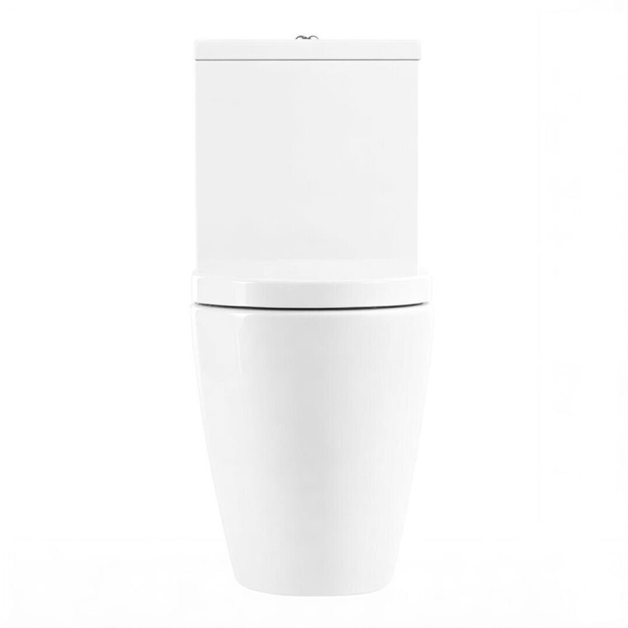 Напольный унитаз BelBagno Marino BB105CPR/BB105T/BB105SC, безободковый, крышка Soft Close, белый