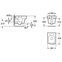 Подвесной унитаз BelBagno Mattino BB1060CH