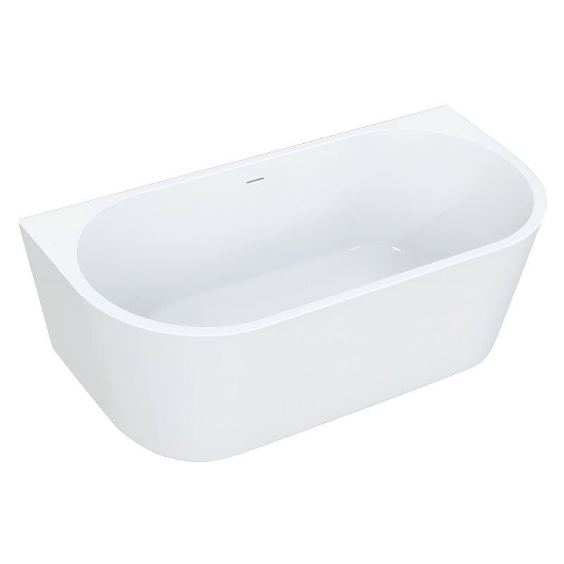 Ванна акриловая BelBagno BB108-170-80, 170 х 80 см, слив-перелив в комплекте, белая